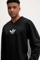 Μακρυμάνικο adidas Originals Mesh Ls JY1307 μαύρο