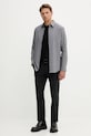 Хлопковый лонгслив Calvin Klein LV04LD227G чёрный AW25