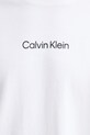 Βαμβακερή μπλούζα με μακριά μανίκια Calvin Klein LV04LD232G λευκό
