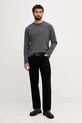 Bombažna majica z dolgimi rokavi Pepe Jeans PM5010100 siva AW25