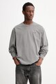 Levi's longsleeve bawełniany bawełna szary A6887.0038