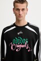 adidas Originals longsleeve Spiders Goalkeeper Loose Tee negru JW0201