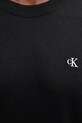 Calvin Klein Jeans top a maniche lunghe in cotone LV04RD247G nero