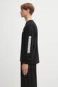 NEIGHBORHOOD longsleeve bawełniany nh. tee ls-1 251PCNH.LT01 czarny AW25