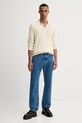 Rag & Bone sweter bawełniany RH3625F6MCO beżowy AW25