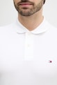 Tommy Hilfiger longsleeve bawełniany MW0MW37317 biały