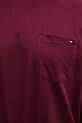 Tommy Hilfiger top a maniche lunghe in cotone UM0UM03644 rosso