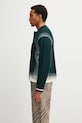 Filling Pieces sweter Knit Shirt Rugby 422571500243 zielony AW25