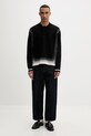 Pulover Filling Pieces Knit Shirt Rugby 422571500243 crna AW25