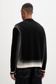 Oblečenie Sveter Filling Pieces Knit Shirt Rugby 422571500243 čierna