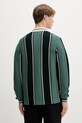 Одежда Filling Pieces свитер мужской из вискозы Knit Football Jersey 422574500148 зелёный