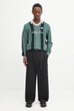 Filling Pieces sweter Knit Football Jersey 422574500148 zielony