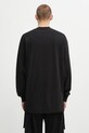 Odzież Rick Owens DRKSHDW longsleeve bawełniany Jumbo Ls T DU02E7261.RNEP1 czarny