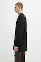 Rick Owens DRKSHDW longsleeve bawełniany Jumbo Ls T DU02E7261.RNEP3 czarny AW25