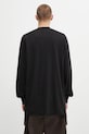 Odzież Rick Owens DRKSHDW longsleeve bawełniany Jumbo Ls T DU02E7261.RNEP3 czarny