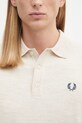 Fred Perry sweter z wełną beżowy K4535