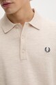 Fred Perry sweter z wełną K4535 beżowy