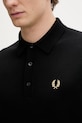 Fred Perry sweter z wełną K4535 czarny
