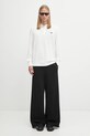 Fred Perry longsleeve bawełniany M3636 biały
