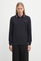 Fred Perry longsleeve bawełniany bawełna granatowy M3636