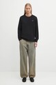 Fred Perry t-shirt bawełniany M9602 czarny