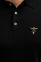 Шерстяной свитер Aeronautica Militare MA1607UL00415 чёрный
