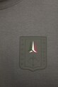 Bavlněné tričko s dlouhým rukávem Aeronautica Militare TS2450UJ00663 šedá