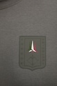 Bavlněné tričko s dlouhým rukávem Aeronautica Militare TS2450UJ00663 šedá