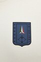 Bavlněné tričko s dlouhým rukávem Aeronautica Militare TS2450UJ00663 béžová