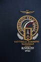 Bavlněné tričko s dlouhým rukávem Aeronautica Militare TS2467UJ00703 námořnická modř