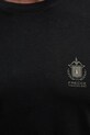 Хлопковый лонгслив Aeronautica Militare TS2468UJ00703 чёрный