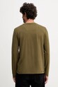 Odzież Aeronautica Militare longsleeve bawełniany TS2469UJ00703 zielony