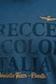 Хлопковый лонгслив Aeronautica Militare голубой TS2469UJ00703