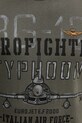 Bavlněné tričko s dlouhým rukávem Aeronautica Militare TS2477UJ00641 šedá