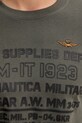 Хлопковый лонгслив Aeronautica Militare TS2484UJ00641 серый