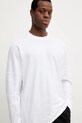 G-Star longsleeve bawełniany biały D26831.C336