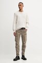 G-Star longsleeve bawełniany D25076.D976 beżowy AW25