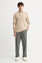 Marc O'Polo longsleeve bawełniany 528223655004 beżowy AW25