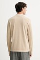 Odzież Marc O'Polo longsleeve bawełniany 528223655004 beżowy