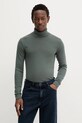 Хлопковый лонгслив Marc O'Polo хлопок зелёный 529220252100