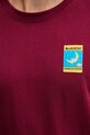 LA Sportiva longsleeve bawełniany Moon Climb bordowy ZACL009