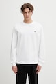 Бавовняний лонгслів Lacoste бавовна білий TH7307