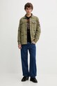 Von Dutch longsleeve bawełniany VD.1.TRL.SWIFT czarny AW25