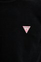 Βαμβακερή μπλούζα με μακριά μανίκια Guess Jeans M4BI77.KCII1 μαύρο