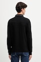 Odzież Trussardi longsleeve bawełniany G5028000055N czarny