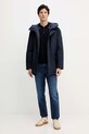 Trussardi sweter wełniany M0048000006N granatowy AW25