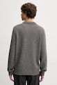 Odzież Les Deux sweter bawełniany Billy 1000556 szary