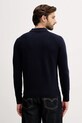 Odzież United Colors of Benetton sweter wełniany 1006U301Q granatowy