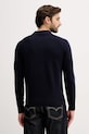 Odzież United Colors of Benetton sweter wełniany 1006U301Q granatowy