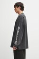 032C t-shirt bawełniany 'Hardcore Wellness' F25.URC.0274.050 czarny AW25